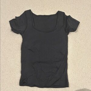 lululemon athletica Black Short Sleeve Tee